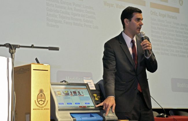 Salta es pionera en voto electrónico