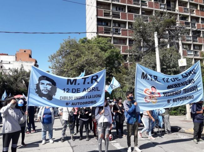 Una de las protestas