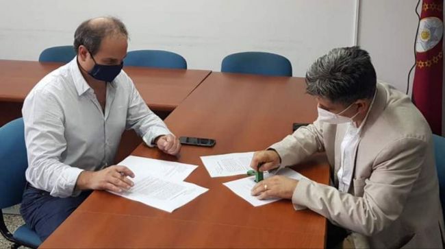 Firma de convenio