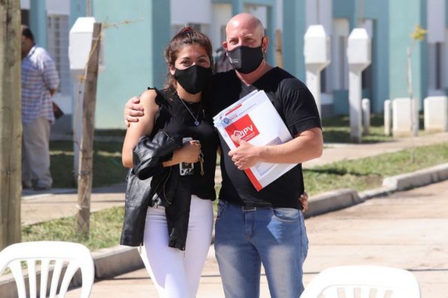 Entrega de viviendas