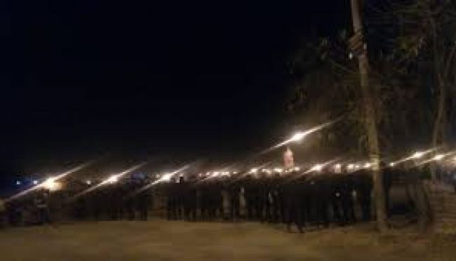 La noche del desalojo