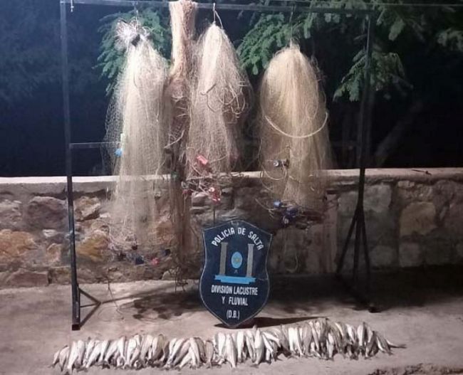 Operativo en el dique