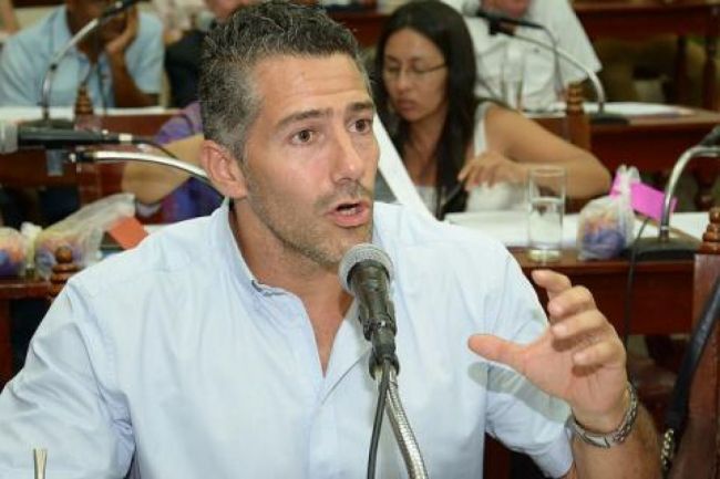 El edil Gastón Galíndez