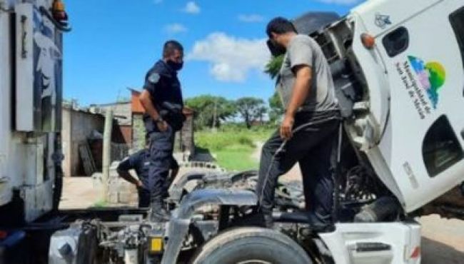 Le puso azúcar al motor del camión