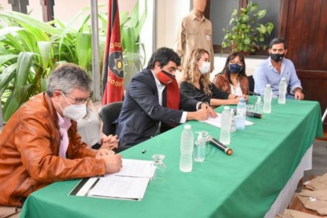 Firma de convenio