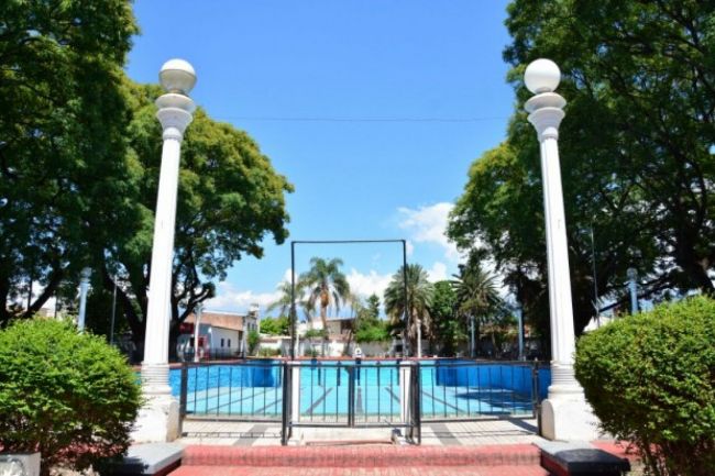 El natatorio Juan Domingo Perón