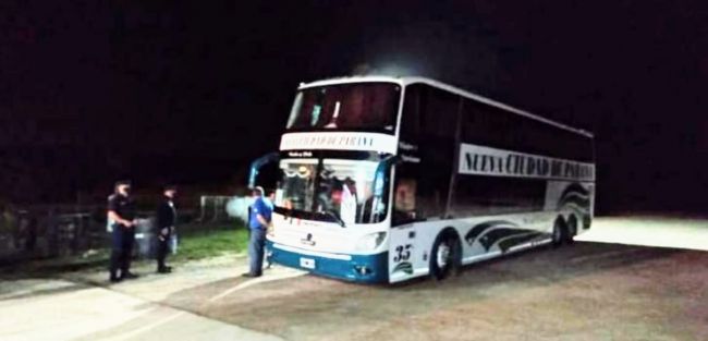 Control en ruta nacional 16