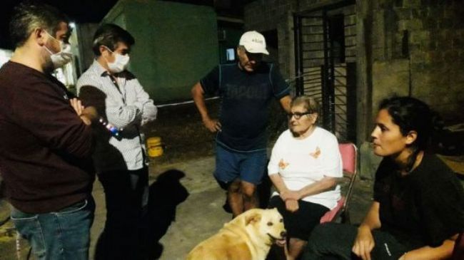 El incendio afectó toda la vivienda