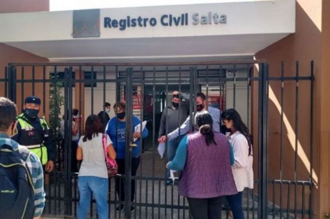 Se normalizó la atención en el Registro Civil