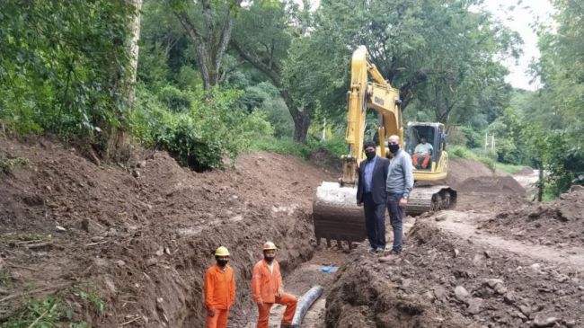Trabajos en La Caldera