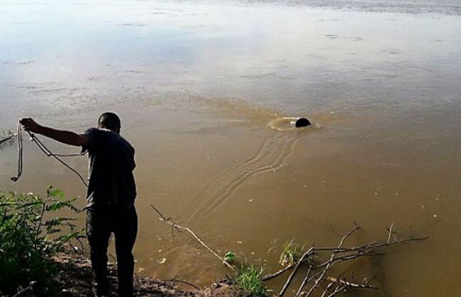 Controles en el río Bermejo