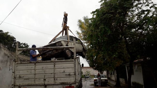 Retiro de autos abandonados