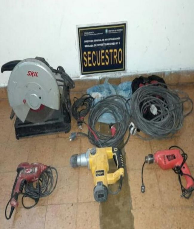 El resultado del allanamiento