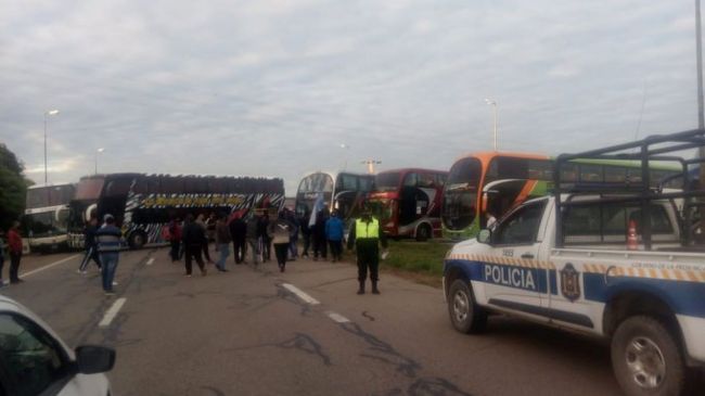 Corte de ruta en Güemes