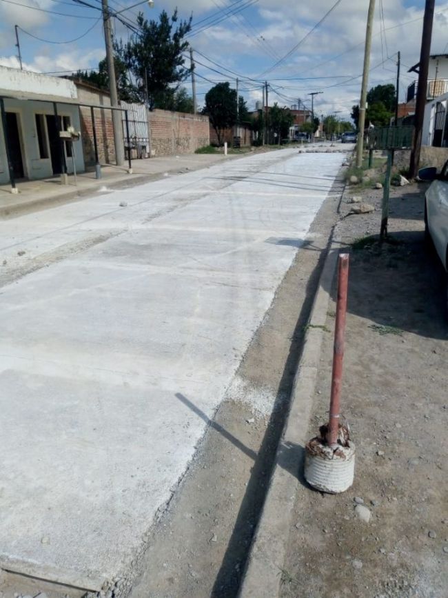 Obras de pavimentación