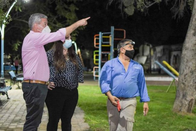 Obras de iluminación en Orán