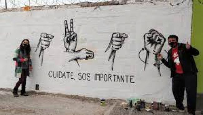 Murales y lengua de señas