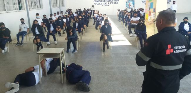 Capacitación a estudiantes