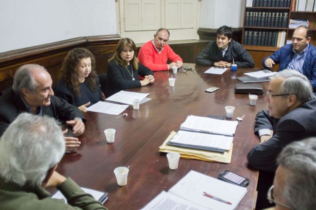 Reunión con empleados de la Palúdica