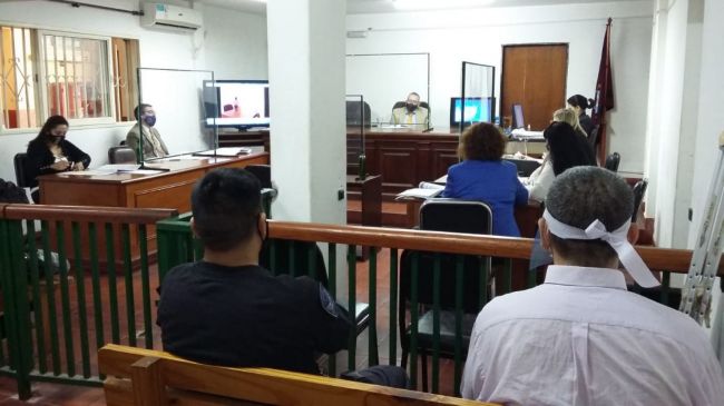 Juicio en tribunales de Orán