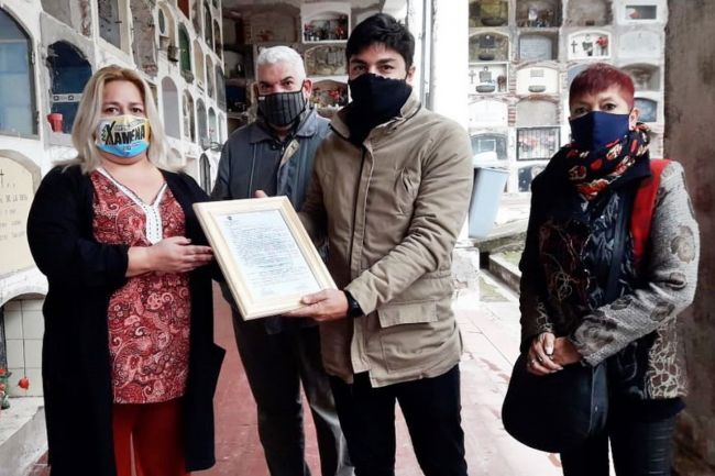 Evocaron a Carlos Xamena