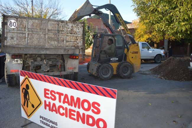 Obras de pavimentación