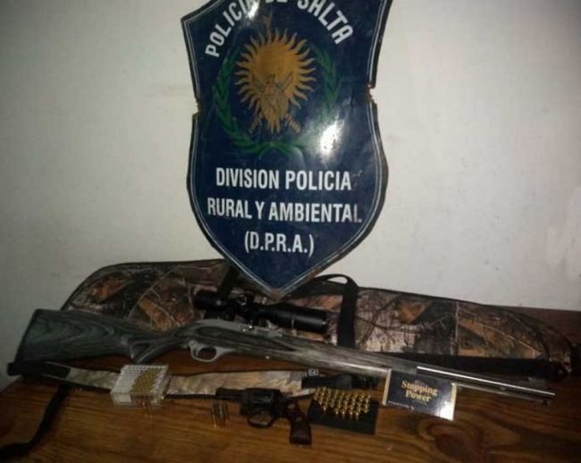 Armas secuestradas