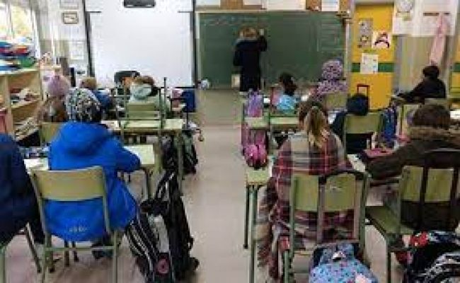 Los chicos complicados por el frío