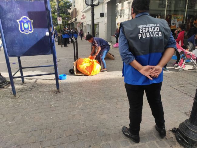 Controles en el centro