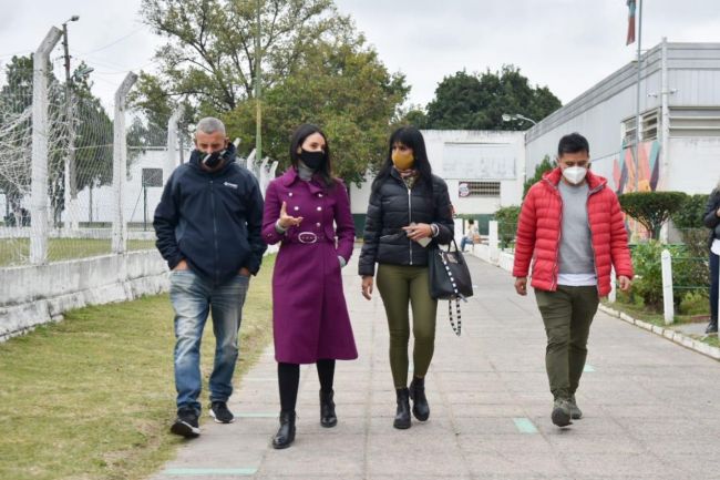 Recorrida por el complejo Nicolás Vitale