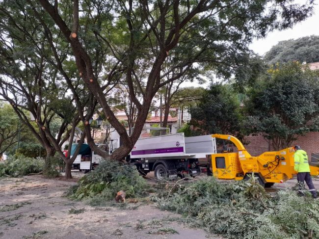 La máquina en acción