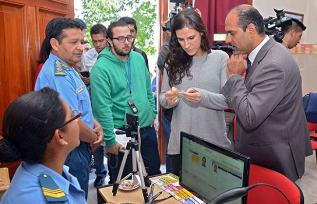Tecnología para admisión de familiares