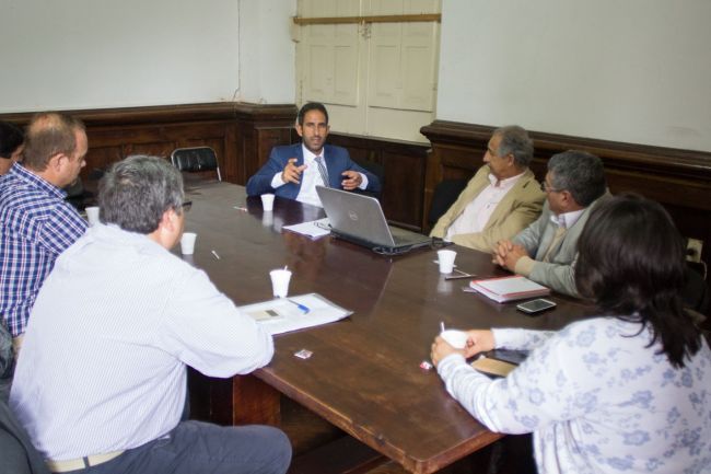 Bomberos voluntarios en Diputados