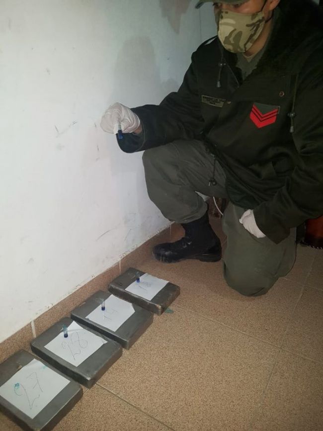 La droga secuestrada