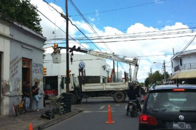 Colocación de semáforos