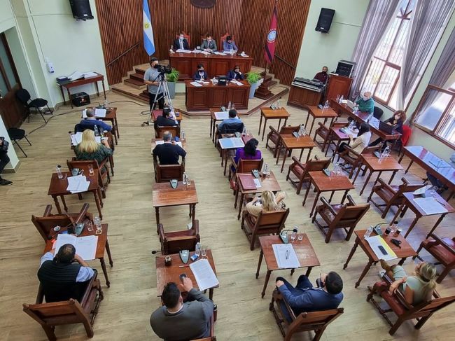 Sesión presencial del Concejo