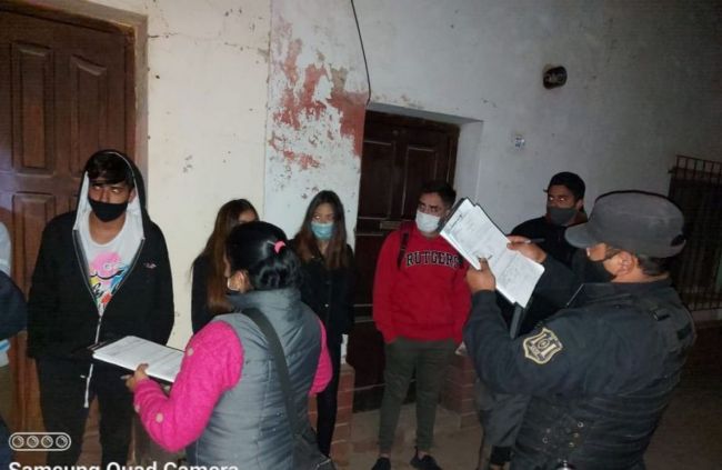 Operativo de seguridad sanitaria