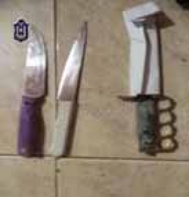 armas secuestradas