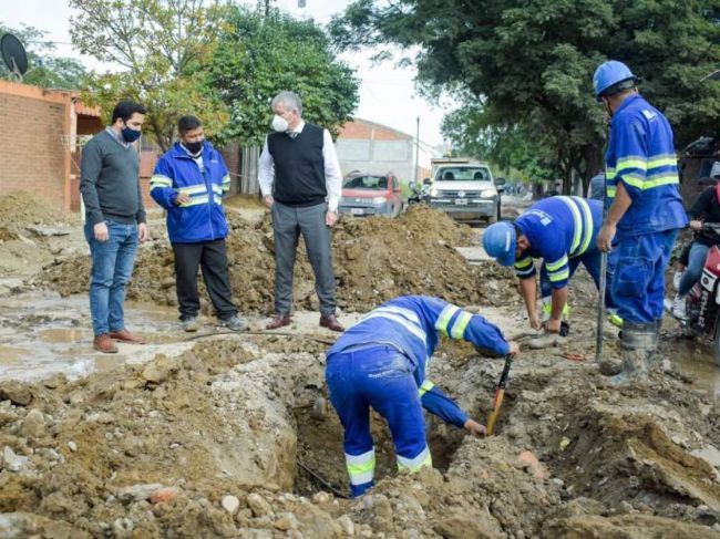 Recorrida de obras en Orán
