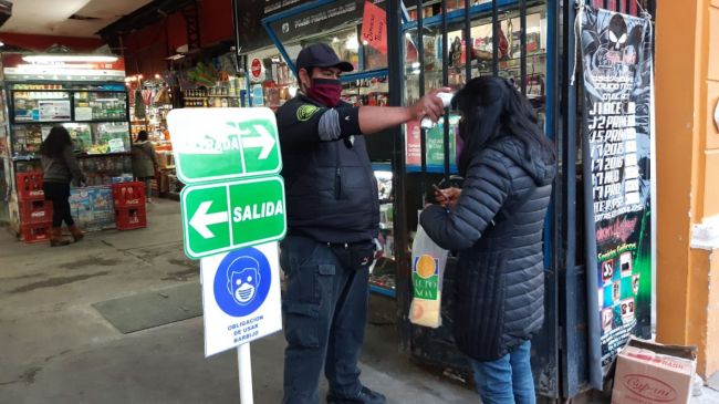 Mercado solo por la mañana