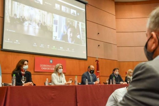 Sáenz participó por teleconferencia