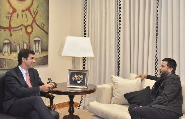 Jorge Rojas con Urtubey