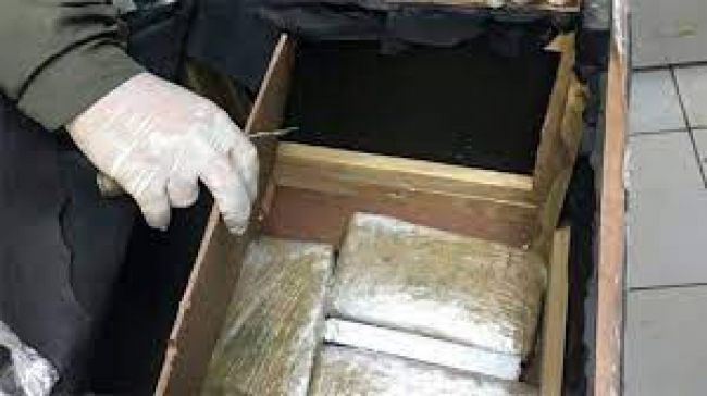 Droga en encomiendas