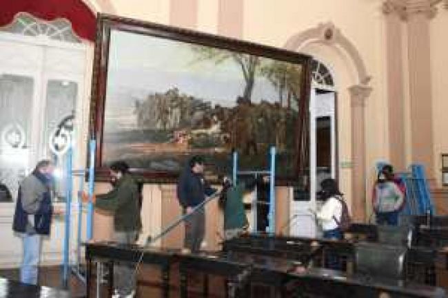 Restauran la obra de Antonio Alice