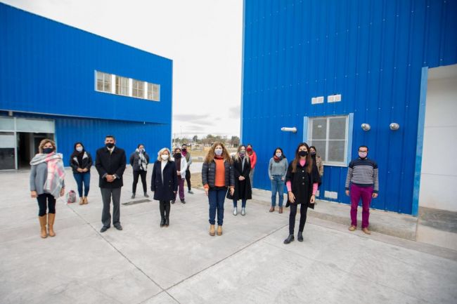 Autoridades en B° San Benito