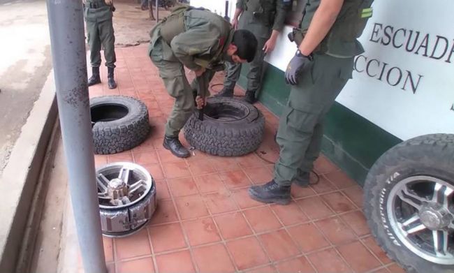 Droga en las cubiertas