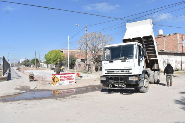 Obras de bacheo
