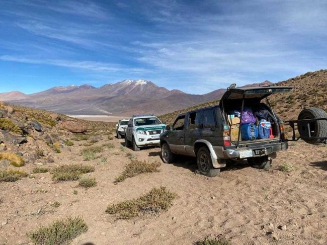 Procedimiento en la Puna