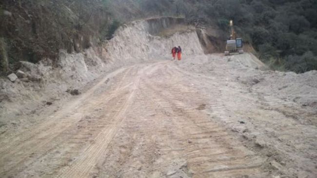 Ruta 7 hacia Los Toldos