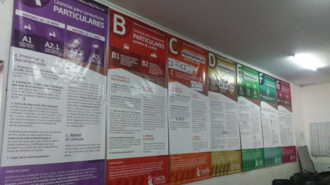 Cursos para poder rendir por el carnet de conducir